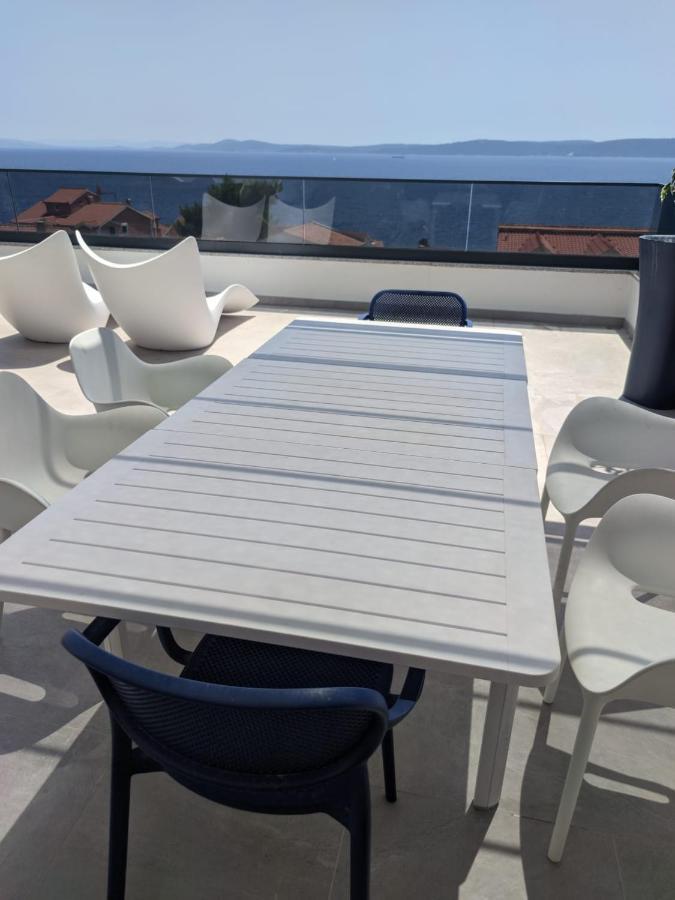 Luxury Apartment- Balcony- Private Rooftop And Jacuzzi- Common Pool Трогір Екстер'єр фото