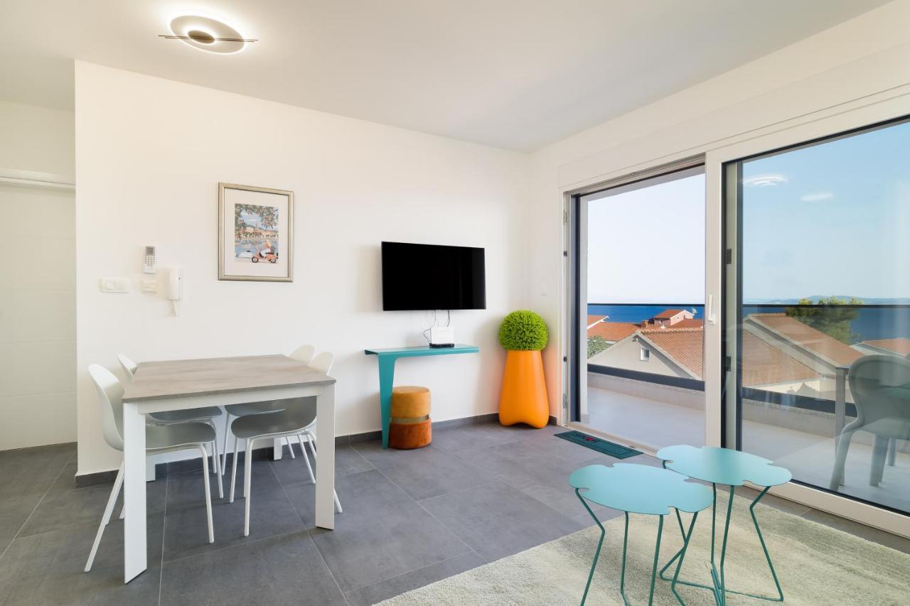 Luxury Apartment- Balcony- Private Rooftop And Jacuzzi- Common Pool Трогір Екстер'єр фото